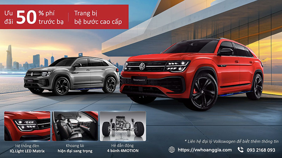 CTKM Xe Volkswagen Tháng 10: 50% Phí Trước Bạ Và Quà Tặng Hấp Dẫn