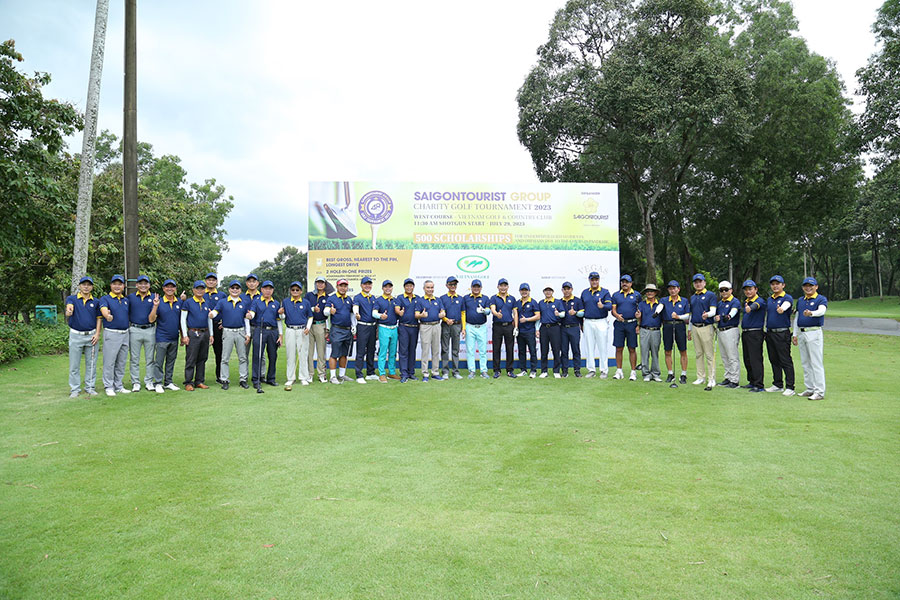 Giải Golf Saigontourist Group vì Cộng Đồng lần thứ 17 - Năm 2023 mang ý nghĩa cao đẹp vì sự nghiệp khuyến học