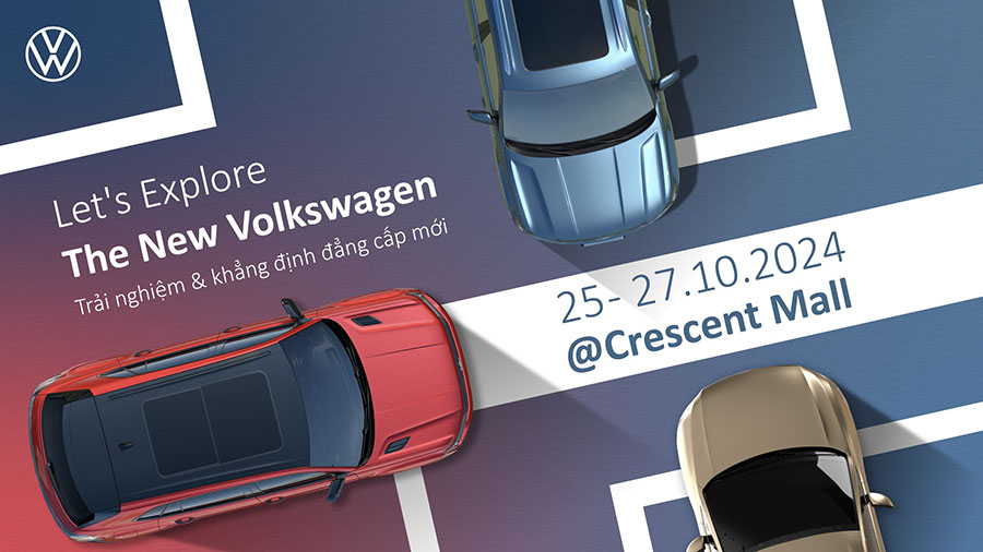 Mời Tham Dự Triển Lãm Volkswagen Tại Crescent Mall