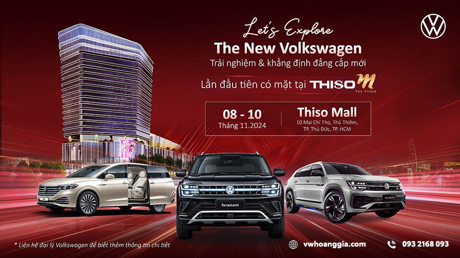 Triển Lãm Volkswagen Tại Thiso Mall Sala