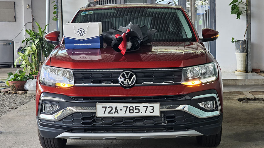 Volkswagen T-Cross Elegance Giao Về Chủ Mới Tại Thị Xã Long Điền, Bà Rịa-Vũng Tàu