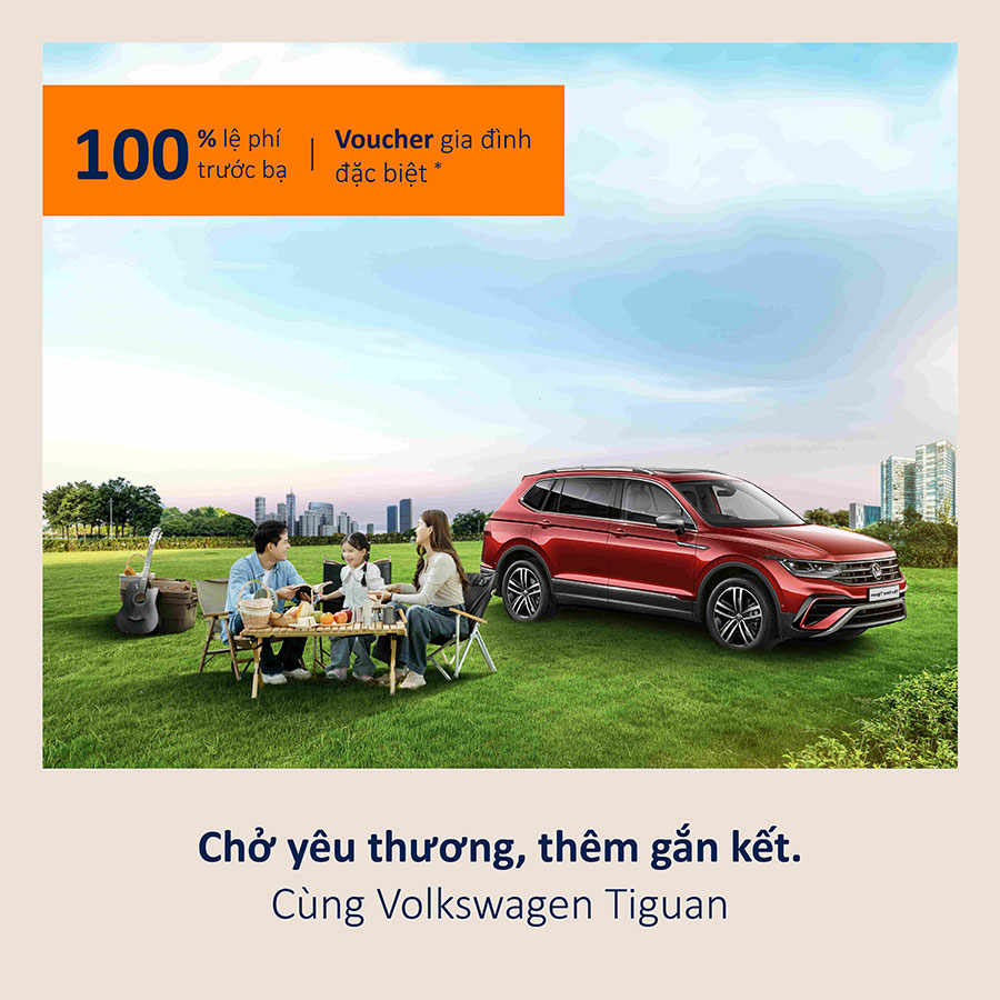 CTKM tháng 6 cùng Volkswagen Tiguan