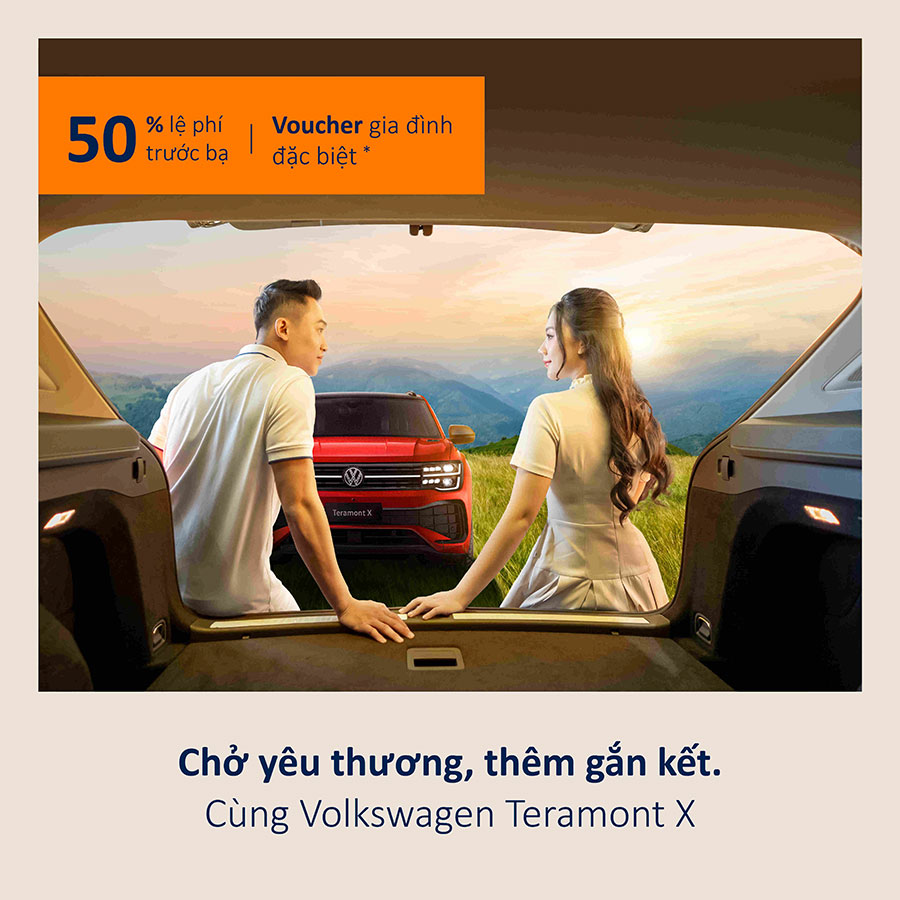 CTKM tháng 6 cùng Volkswagen Teramont X