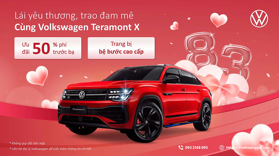 Volkswagen Teramont X – SUV Mạnh Mẽ và Thể Thao