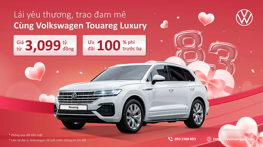 Volkswagen Touareg – SUV Hạng Sang