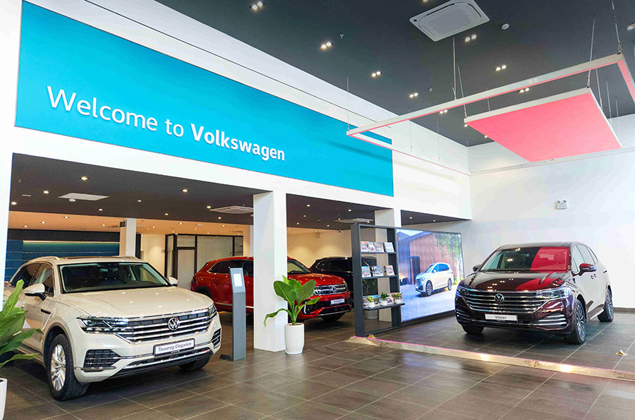 Volkswagen Vinh được xây dựng theo tiêu chuẩn 4S toàn cầu, mang đến trải nghiệm đẳng cấp cho khách hàng