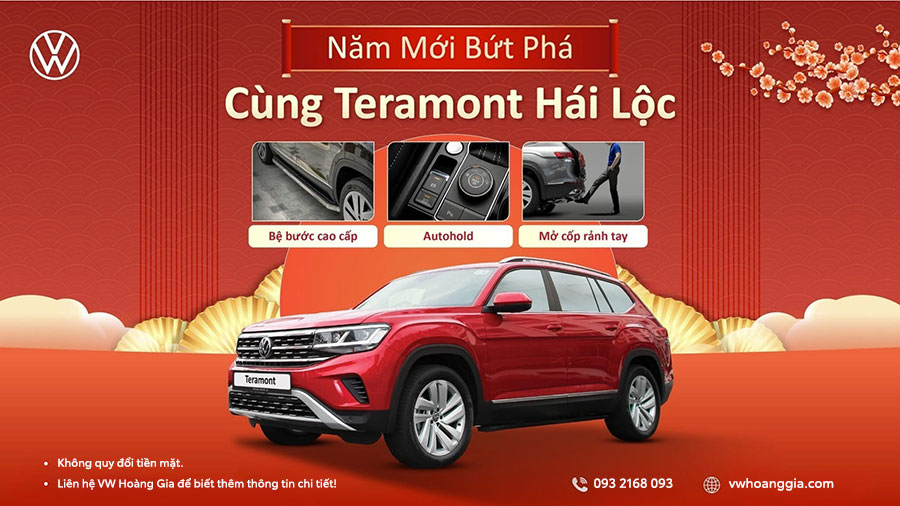 Volkswagen Teramont – SUV 7 chỗ full-size nhập Mỹ