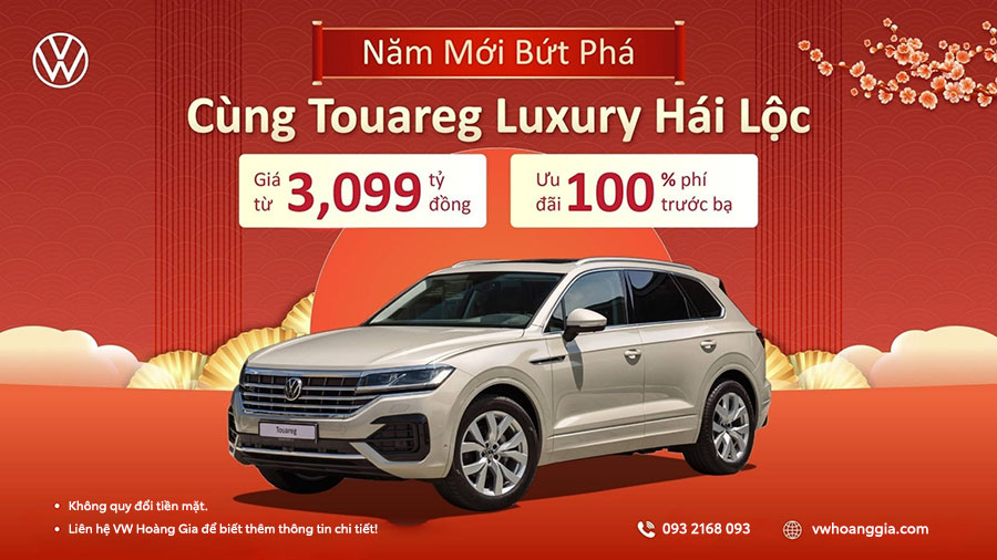 Volkswagen Touareg – Đẳng cấp SUV hạng sang