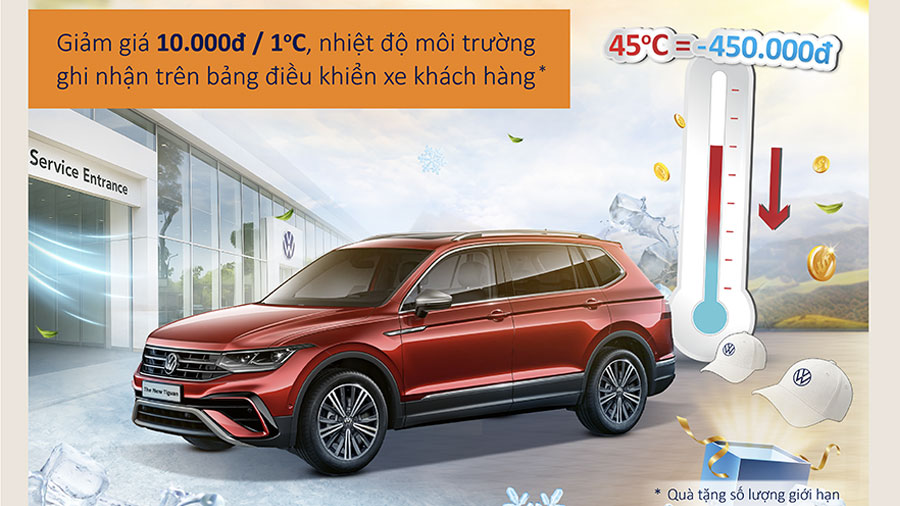 Giải Nhiệt Mùa Hè Cùng Chương Trình Volkswagen Service