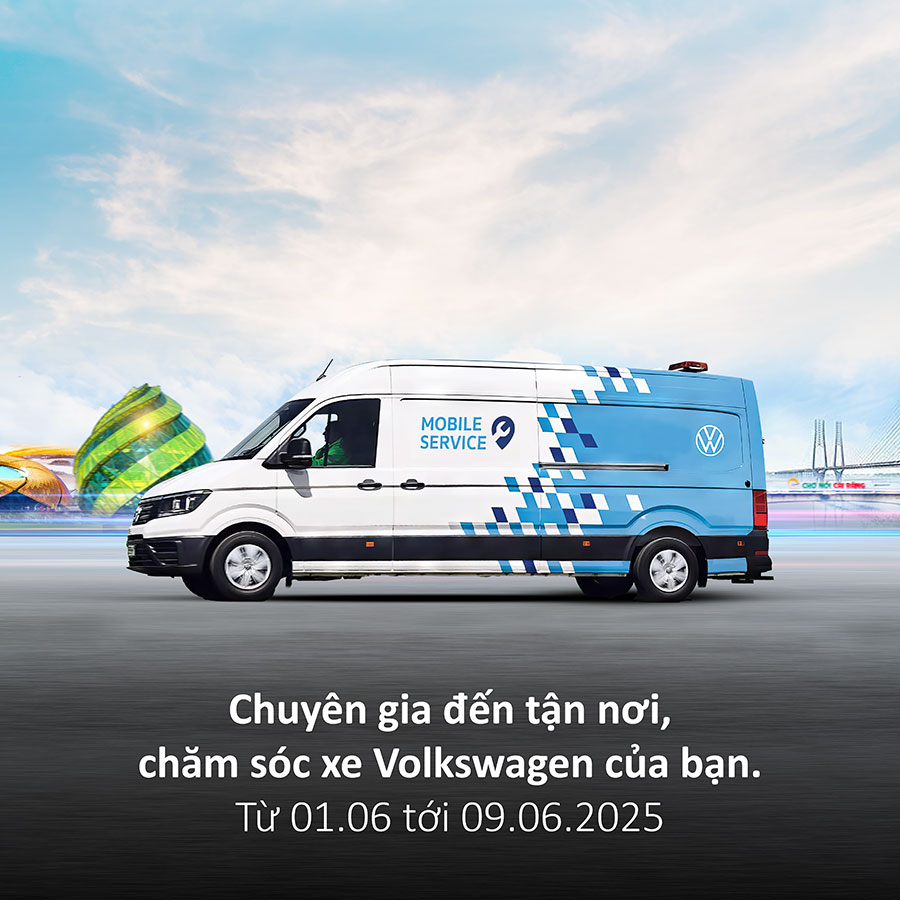 Volkswagen Mobile Service 2025 – Chuyên Gia Đến Tận Nơi, Chăm Sóc Xe Volkswagen Của Bạn