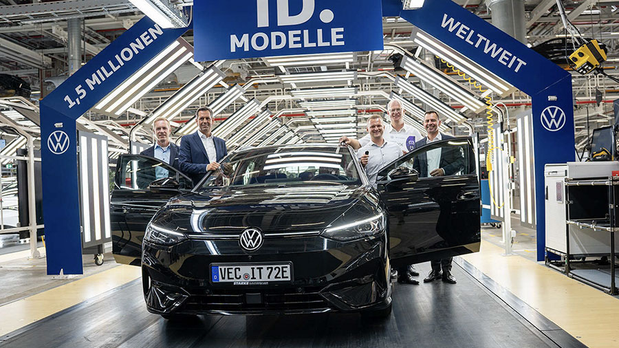 Volkswagen Lập Cột Mốc Mới: Bàn Giao Chiếc Xe Điện ID. Thứ 1,5 Triệu